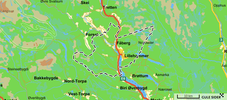 Plassering på kartet