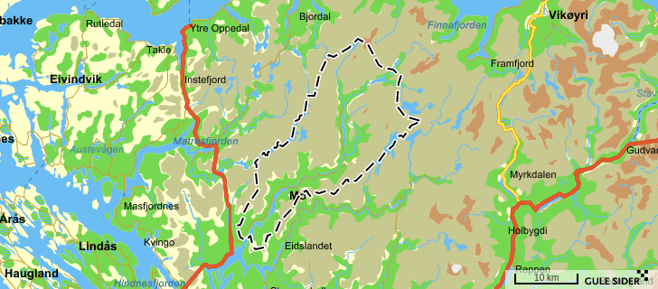 Plassering på kartet